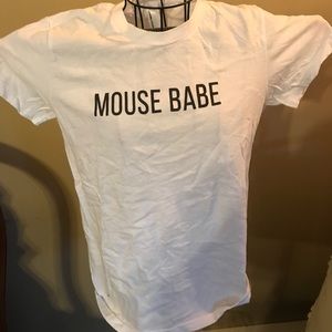 Mouse babe tee